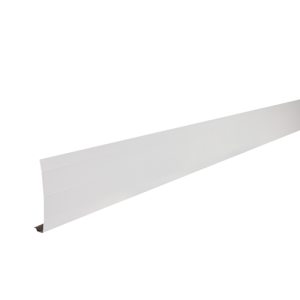 White Aluminum Fascia 6 in. x 10 ft.