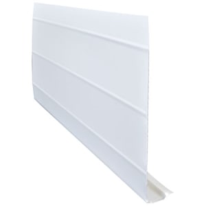 White Aluminum Fascia 6 in. x 10 ft.