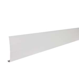 White Aluminum Fascia 8 in. x 10 ft.