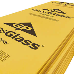 Panneau de gypse DensGlass Shaftliner 1 po x 2 pi x 12 pi