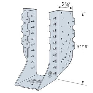 Engineered Wood and Structural Composite Lumber Hanger , 3 1/2 in. x 9 1/4 in. (HGUS Series)