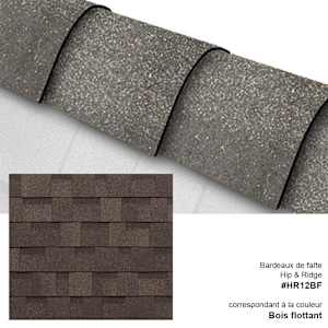 Hip & Ridge Cap Shingles Driftwood