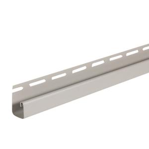 Estate Grey Vinyl J Moulding 5/8 in. x 12 ft. 6 in.