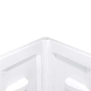 Claire Round Corner Shower 38 in. Clear Glass Black Finish