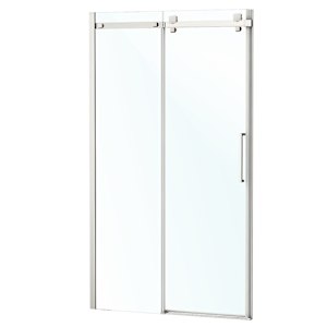 Porte de douche coulissante Alaska finition carrée chrome 60 po TASSILI SUPRA