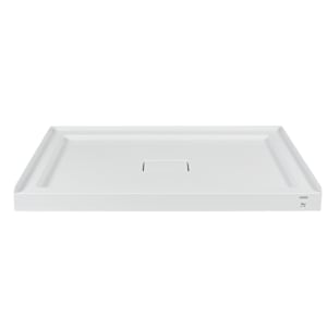 Douche en coin Alaska finition ronde chrome 60 po x 36 po TASSILI SUPRA