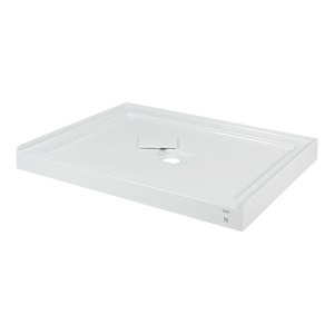 TASSILI SUPRA Alaska Alcove Shower Square Finish Chrome 48 in x 36 in