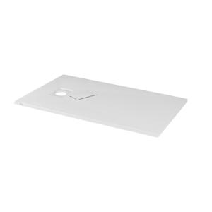 TASSILI SUPRA Alaska Low Base Alcove Shower Round Finish Chrome 48 in x 32 in
