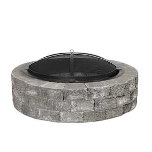Rustico Charcoal Outdoor Fireplace