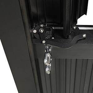Pergola en aluminium Solis noire 10 pi x 10 pi VERTUO