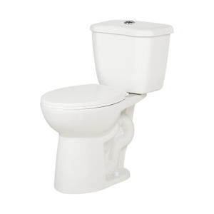 Toilette 2 pièces à double chasse blanche Stan 4 L/6 L