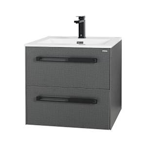 Meuble-lavabo Elina fini sergé 23 5/8 po TASSILI SUPRA