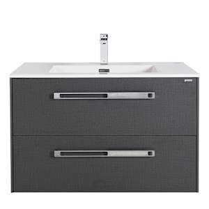 Meuble-lavabo Elina fini sergé 35 7/16 po TASSILI SUPRA