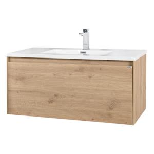 Meuble-lavabo Leona fini naturel 39 3/8 po TASSILI SUPRA