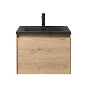 Meuble-lavabo Leona fini naturel 23 5/8 po TASSILI SUPRA