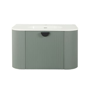 Meuble-lavabo Mirella vert de gris 31 1/2 po TASSILI SUPRA