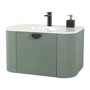 Meuble-lavabo Mirella vert de gris 35 7/16 po TASSILI SUPRA