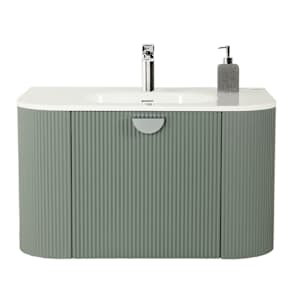 Meuble-lavabo Mirella vert de gris 35 7/16 po TASSILI SUPRA