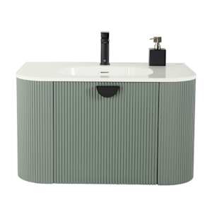 Meuble-lavabo Mirella vert de gris 35 7/16 po TASSILI SUPRA