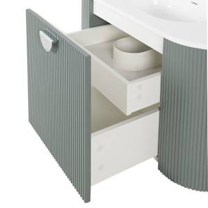 Meuble-lavabo Mirella vert de gris 35 7/16 po TASSILI SUPRA