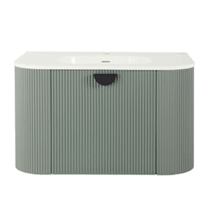 Meuble-lavabo Mirella vert de gris 35 7/16 po TASSILI SUPRA