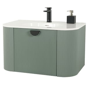 Meuble-lavabo Mirella vert de gris 39 3/8 po TASSILI SUPRA