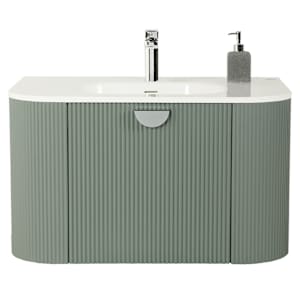 Meuble-lavabo Mirella vert de gris 39 3/8 po TASSILI SUPRA