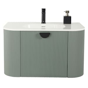 Meuble-lavabo Mirella vert de gris 39 3/8 po TASSILI SUPRA