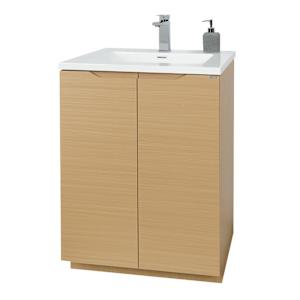 TASSILI Debora Vanity Oak Finish 23 5/8 in.