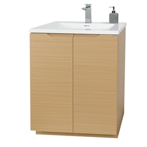 Meuble-lavabo Debora fini chêne 35 7/16 po TASSILI