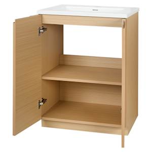 Meuble-lavabo Debora fini chêne 35 7/16 po TASSILI