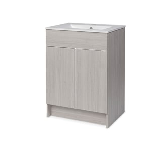 Meuble-lavabo Amelia gris 24 po