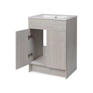 Meuble-lavabo Amelia gris 24 po