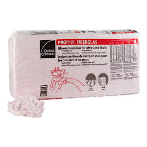 Isolant à souffler en fibre de verre Propink 33,1 lb OWENS CORNING