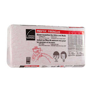 Isolant à souffler en fibre de verre Propink 33,1 lb OWENS CORNING