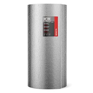 Isolant réfléchissant à bulles M2M aluminium/aluminium 4 pi x 125 pi