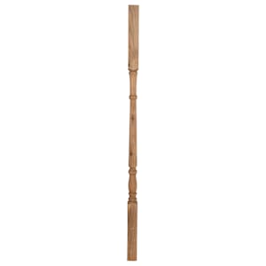 Brown Treated Colonial Wood Baluster 2 in. x 2 in. x 36 in.