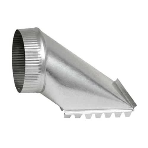 Prise supérieure galvanisée 5 po