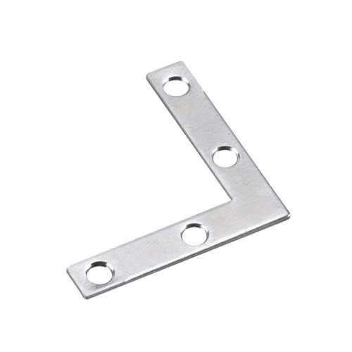Flat Corner Plate 2 in