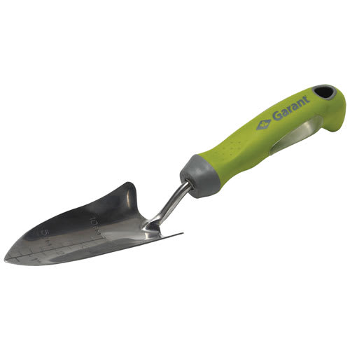 Transplantoir à main avec poignée en gel et guide de profondeur GARANT