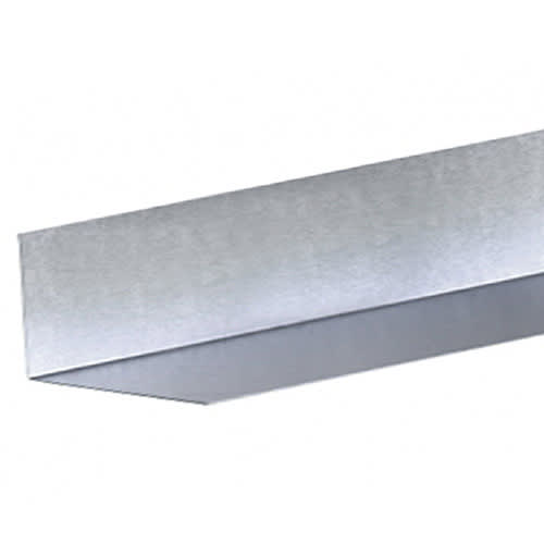 Noue galvanisée 90°, 4 po x 4 po x 8 pi