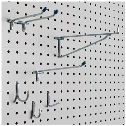 Crochets pour panneaux perforés Ens/32