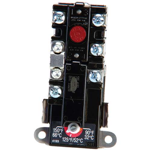 Water Heater Thermostat with Switch Up