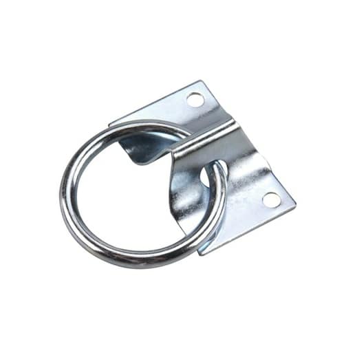 Anneau de métal sur plaque 2 po