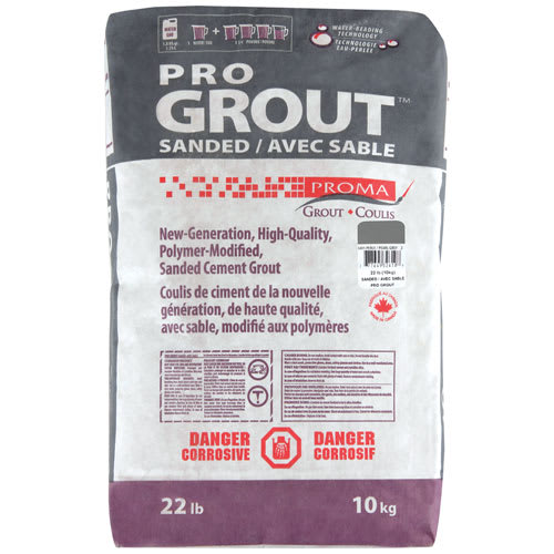 Sanded Grout 10 kg Pearl Grey