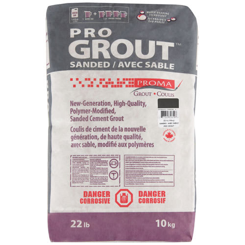Sanded Grout 10 kg Anthracite