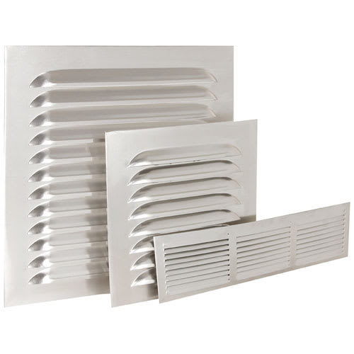 Aérateur en aluminium 4 po x 16 po