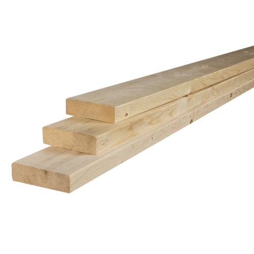 Épinette de construction 2 po x 6 po x 93 1/4 po sec
