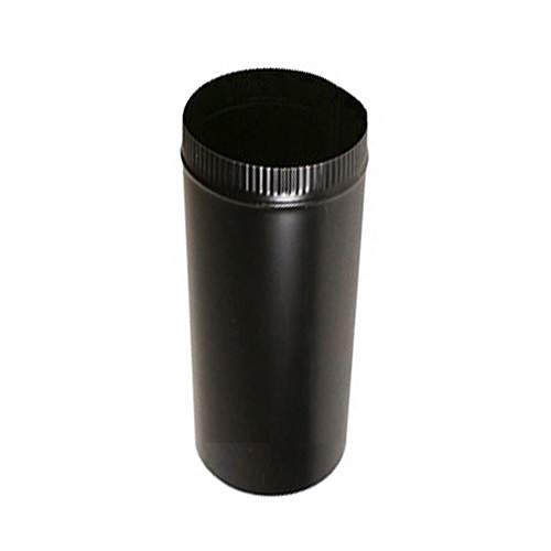 Tuyau de poêle noir 6 po x 18 po