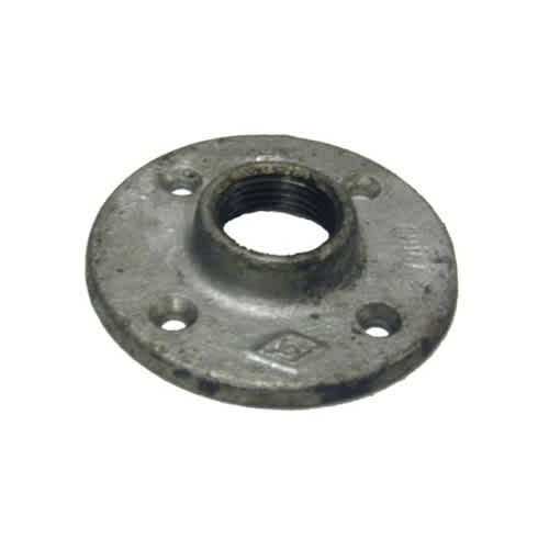 Galvanized Floor Flange , 1/2 in.